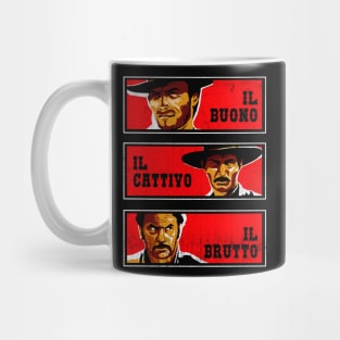 The Good, Bad & The Ugly Italian version Worn Mug